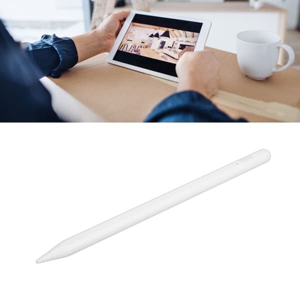 Styluspenna för pekskärm Hög precision Kapacitiv stylus för IOS för Android Smart Phone surfplattor Vit