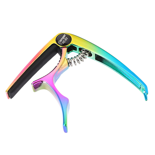 Guitar Capo Elektrisk Zink Legering Smukke Farver Folk Pop Akustisk Tilbehør FC‑03