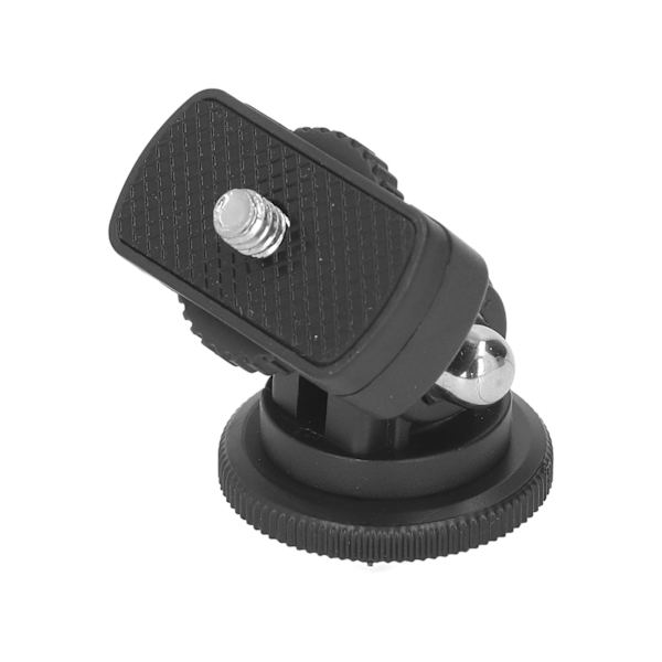 Blixtskoadapter med 1/4in skruvhål 180 graders lutning halkfri för SLR Micro SLR digitalkamera
