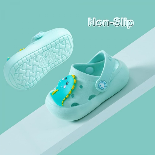 Sandaler Pojkar Flickor Söta Tecknade Barn Tofflor Barnens Tofflor För Sommar ------Blå（29-30）