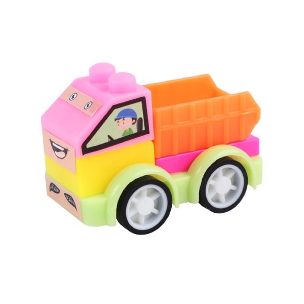 Bygglastbilsleksaker för 1 2 3 4 5 6-åriga pojkar, power leksaksfordon i lastbil, toddler bil