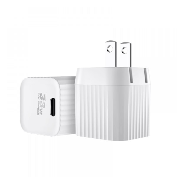 33wpd Hurtiglader, Mini Foldbar Fot Amerikansk Standard Adapter, Egnet for Apple Mobiltelefon Laderhode,