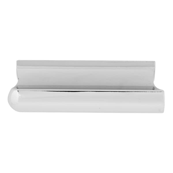 Elektrisk gitarr rostfritt stål slide bar gitarrer strängsliders silver
