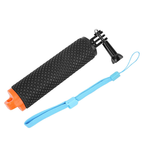Vattentät flytande handgrepp dykning selfie stick monopod för OSMO ACTION för GOPRO 9Orange
