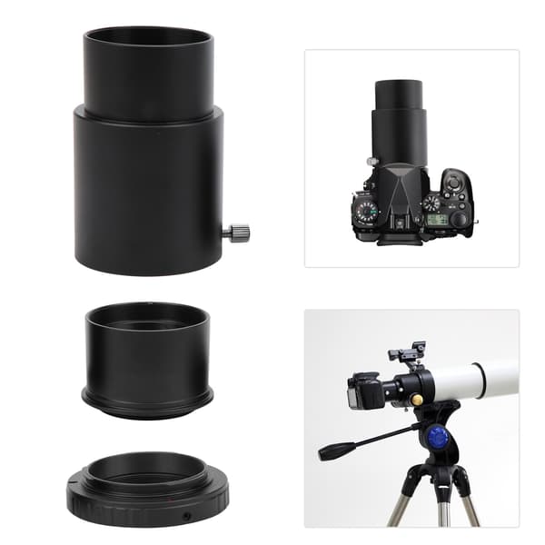 Astronomisk Teleskop 2 tommer 60 mm Okular Forlængerrør Tilføj til T2-PK Adapterring Sæt