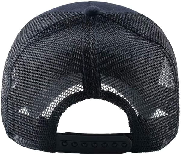 Unisex Eläin Mesh Trucker Hat Snapback Kirjailtu Patch Baseball Caps, LT-BK