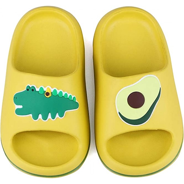 Pojksandaler med remmar för barn, sommarslippers, barns fruktstrandslippers, flickors pool- och duschskor
