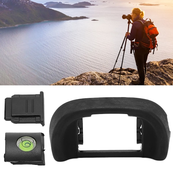 EP-11 Kamerasökare Okular Ögonskydd Ersättning för Sony A7II med Kamerablixtnivå och Skydd