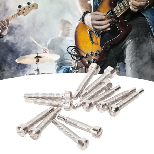 12 kpl Kitara Kaula Asennusruuveja Humbucker Pickup Tarvikkeita Basso Osia Laitehopea
