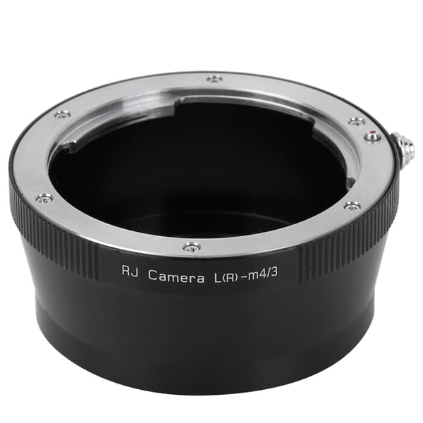 Metalobjektivadapterring til Leica LR-objektiv, der passer til Olympus M4/3 spejlløst kamera