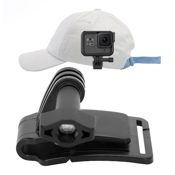 TELESIN Universal Action Camera Kepsklämma Hattklämma Fäste Adapterhållare för Sportkameror