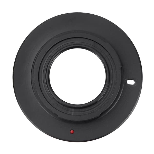 C-M4/3 Metal Linseadapterring til C-monteringskameraobjektiv, der passer til M4/3-kamera