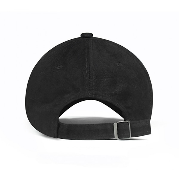 Dotpet Klassisk bomulls keps med låg profil, original för män och kvinnor, justerbar basebollkeps utan konstruktion (brun)