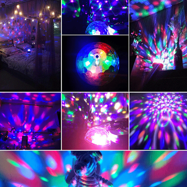 Discokula Hemfest  Trådlös Bluetooth-projektor