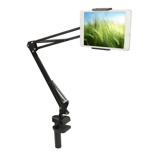 Tablet Holder Anti Slip Justerbar Robust Roterbar Design Stabil Desktop Tablet Stand til iPhone 13 til Galaxy Tab