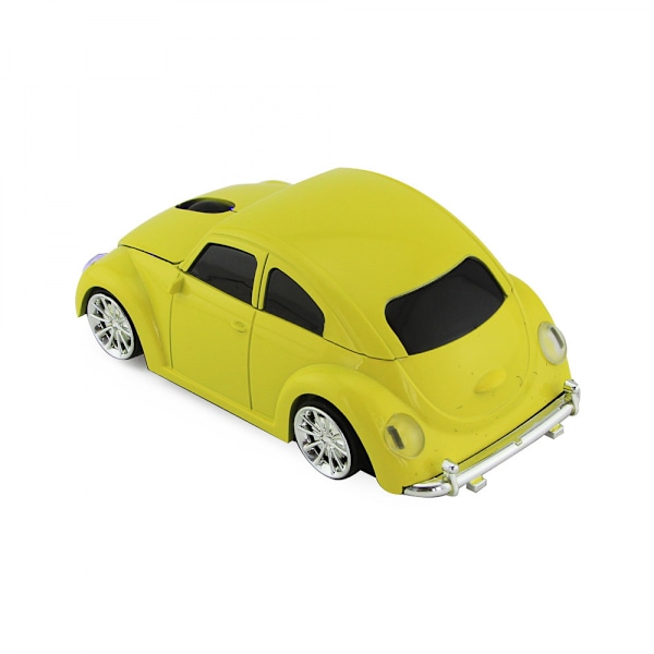 Kova-autohiiri / Volkswagen Beetle / 2.4G langaton hiiri Keltainen