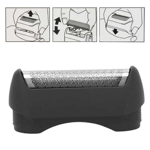 Rakbladersättning Bärbar Slitstark Hållbar Aluminiumfolie Rakblad Nätmontering