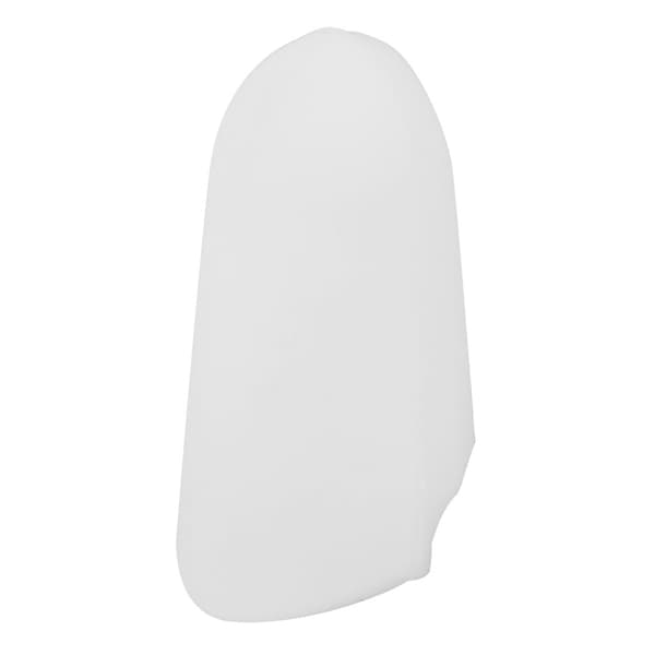 Gummi Klarinett Saxofon Munstycke Lock Tips Reed Protector Tillbehör (M-Vit)