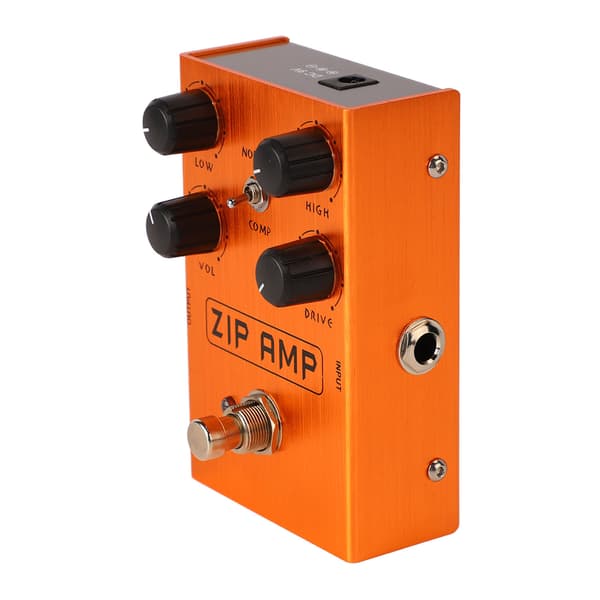 Elektrisk gitarr effektpedal för dist och overdrive AN 39 Orange