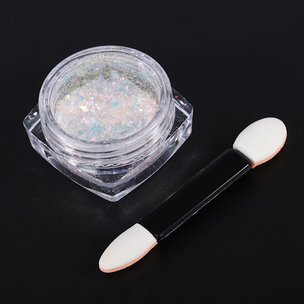Nagel Mirror Shining Powder Chrome Pigment Glitters Damm Manikyr DIY Dekoration 04#