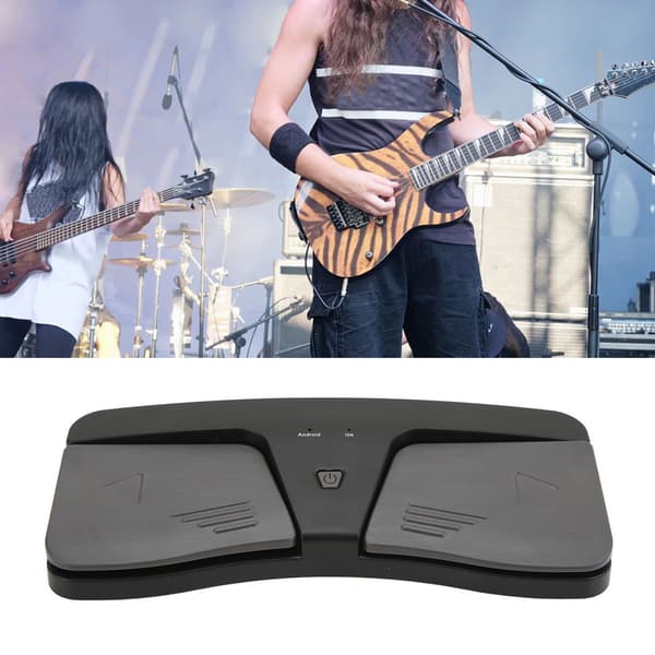 Musik Sidevender Trådløs Node Pedal ABS Tilbehør til Spil Performance