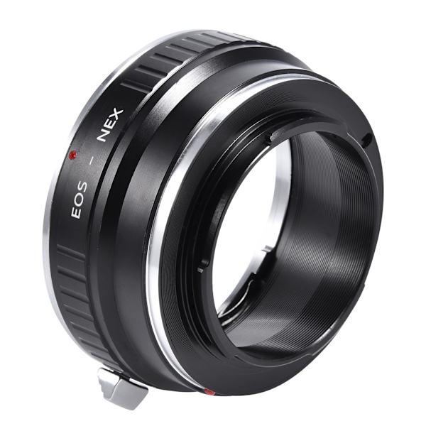 K&F Concept 1 st robust EOS-objektivadapterring för Sony NEX-kameror med DSLR-fattning