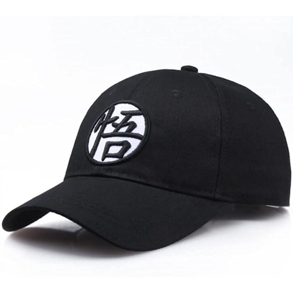 2 stk Goku tegneserie baseballcapser hatter for menn kvinner Anime justerbar Hiphop Snapback Cap Hat