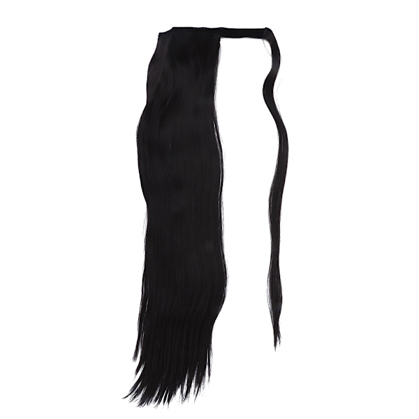 Rett Wrap Around Hårforlengelse Hestehale Parykk Klips i Hestehale Falsk Hårstykke Styling 01#