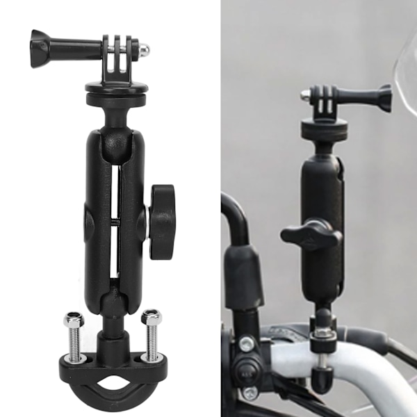 Motorcykelkamerafäste Cykel Actionkamera Expansionsfäste Fast Monteringssats för DJI för Insta360 för Hero 10 9 8 7 6 5 15mm‑35mm