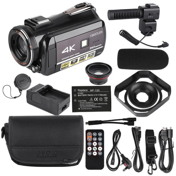 VBESTLIFE AC3-IPS 4K WiFi 3.1” Touch Screen Digital Video Camera