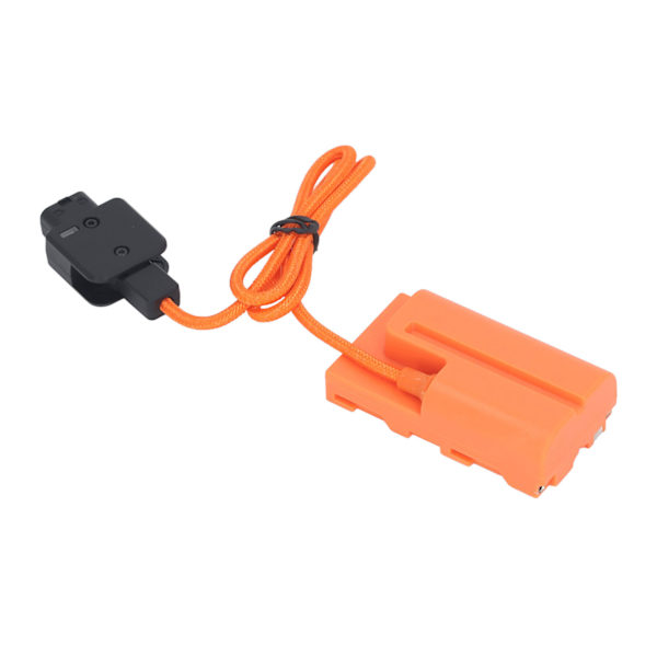 D Tap till NP F550 F570 F970 Dummy Batteri DC Koppling för Kamera Monitor LED Ljus Kontinuerlig Strömförsörjning