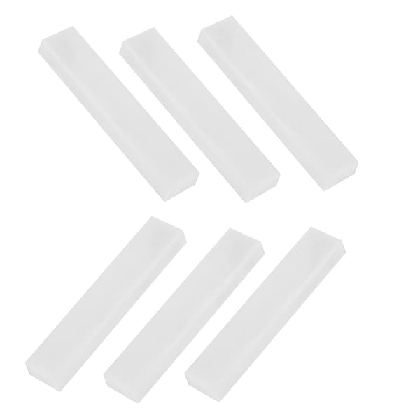 Nya nötkött ben gitarr muttrar delar tillbehör 52x6x10mm (6st)