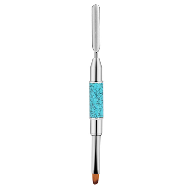 Dobbelt Hoved Gel Neglebørste Neglekunst Lysterapi Maling Pen Neglespidser Forlængelse Manicure 05