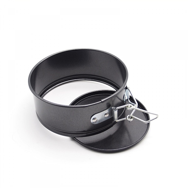 Premium Springform Pan 9 tum Nonstick - Cheesecake Pan Med Avtagbar Botten - Inget Behov Av Bakplåtspapper - Spring Form   (Svart)