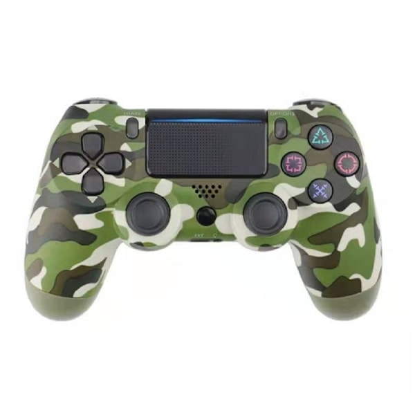 Trådløs Controller til PS4, Gamepad Fjernbetjening Joystick til Playstation 4 Spilkonsol Genopladeligt Batteri, Dobbelt Vibration håndtag