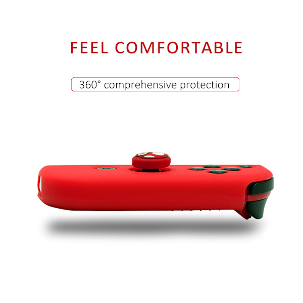 Joystick Cap Cover Mjukt silikonskyddande case för Nintendo Switch Joy-Con