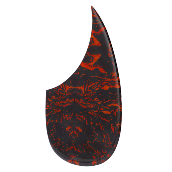Gitarplekterbeskytter Pick Guard Plate Selvhheftende Tilbehør for 40 41in Akustiske Gitarer