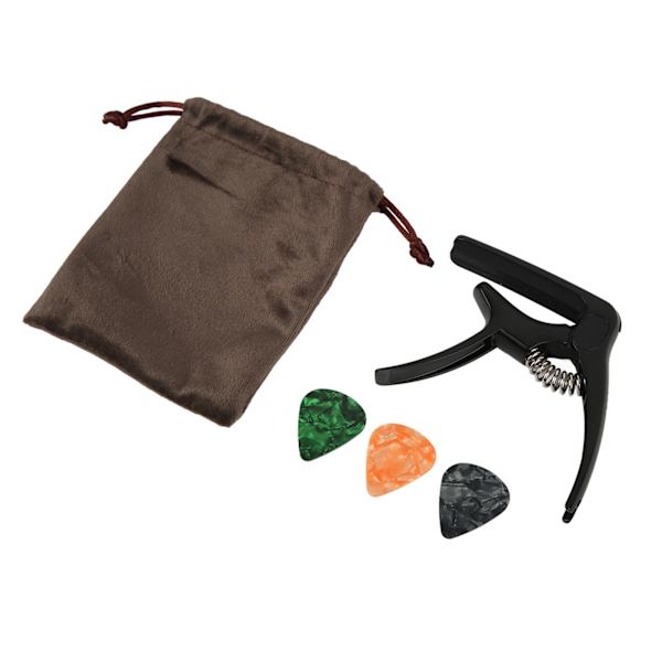 3 i 1 metall capo klämma på typ stränginstrument capo för elgitarr ukulele banjo