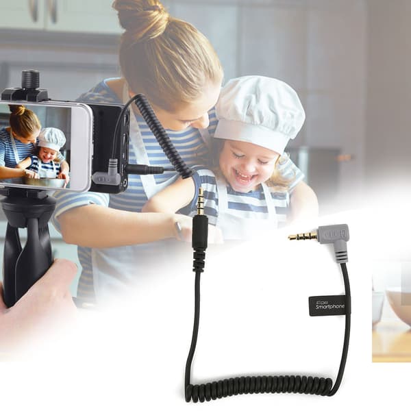 COMICA CVM DR-SPX 3.5mm TRRS TRRS lydadapterudgangskabel til COMICA WS60 COMBO trådløs mikrofon