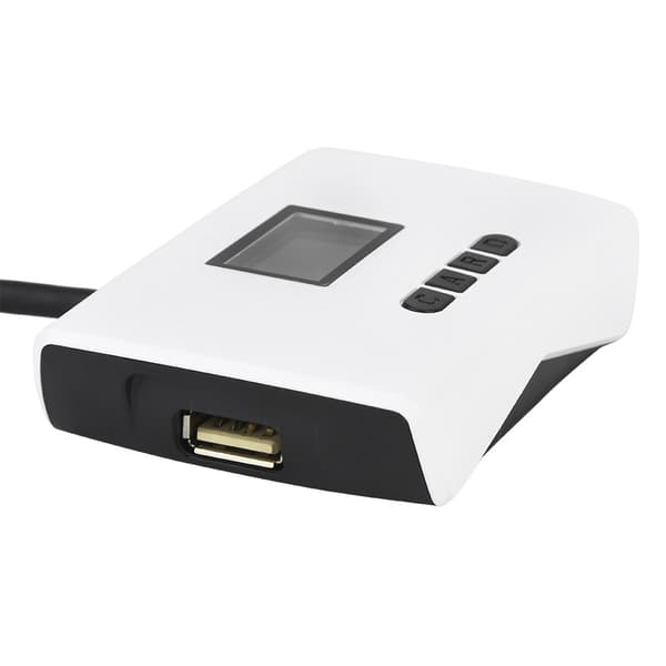 CAR-01 Smart Card Reader USB3.0 Hög hastighet Överföring Kamera Minneskort Dataåterställning (Vit)