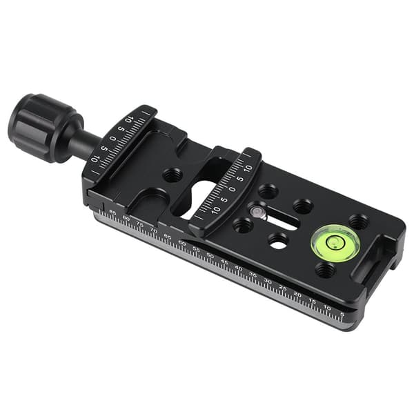 FNR-100 pitkä pidikelevy 100mm Nodal Slide Rail -pikakiinnityssovitin