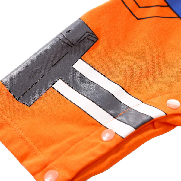 AVEKI Babykläder Nyfödda Jumpsuits Härlig Cartoon Romper, 12-18 Månader, 90CM, Orange-1