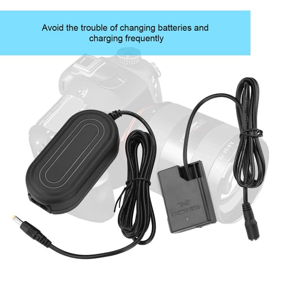 EP‑5A AC-strømadapter DC-koblingsoplader erstatter EN‑EL14 til Nikon D5600 D5500 DC5300