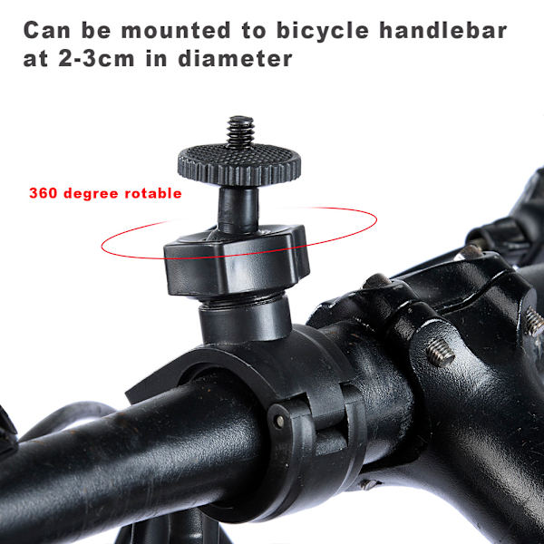 Utomhus cykelstyre fäste kamerastativ hållare expandera tillbehör för Insta360 ONE X/EVO