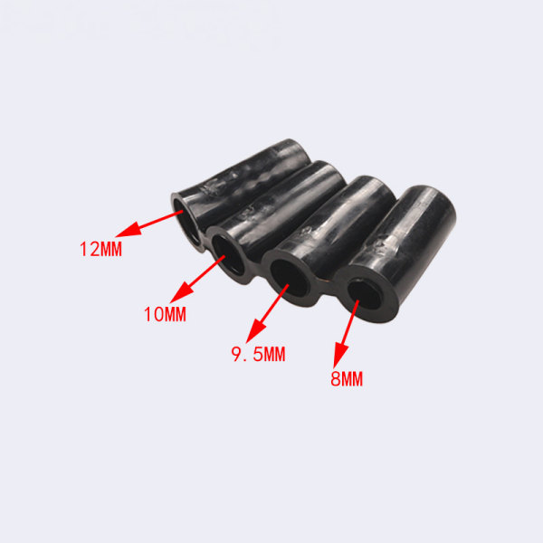 Girspakstift-adapter, gjengeomformer, girspakadapter - 10×1,5 - rød (to pakker)