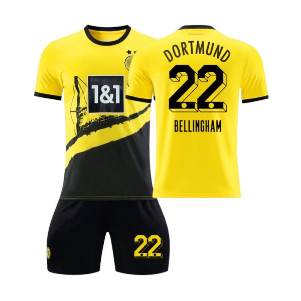 23/24 Dortmund Koti Lasten Jalkapallopaita Setti 22 BELLINGHAM L