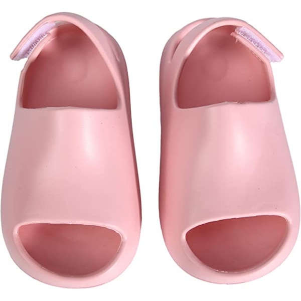 Toddler Slipper Sandaler, Sommar Vattentät Halkfri Inomhus Utomhus Lätta Tofflor Med Kardborreband, Justerbar För Pojkar Och Flickor