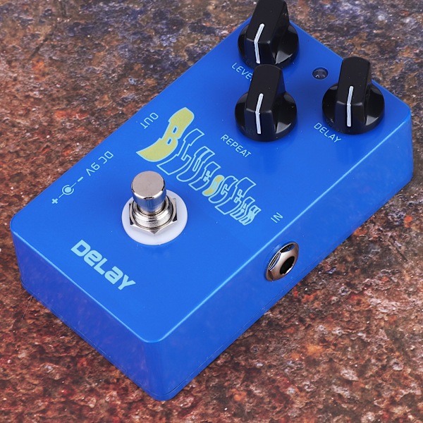 Mini Metal Delay Gitarr Effekt Pedal Hög True Bypass Instrument Tillbehör