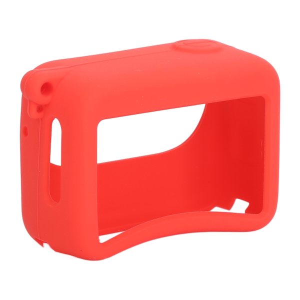 Skyddande fodral Anti Scratch Dammtät Anti Deformation Kamerasilikonhylsa för Insta360 GO3 Röd
