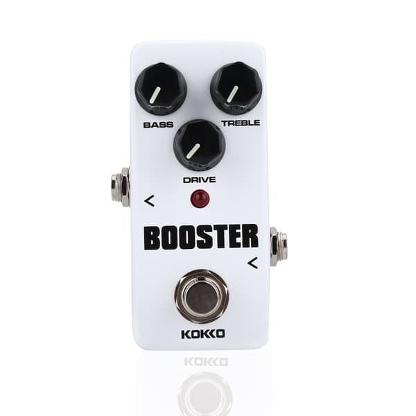 KOKKO FBS2 Mini Booster 2 Band EQ Gitarr Effekt Pedal Gitarr Tillbehör